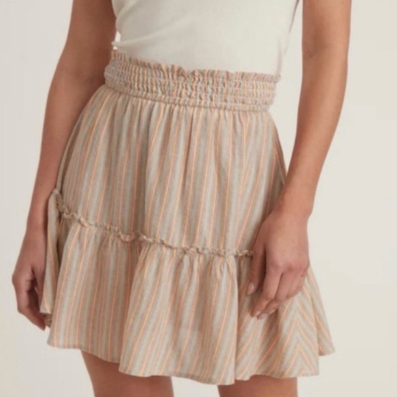 Marine Layer Dresses & Skirts - Marine Layer Striped Tiered Skirt Size Small Style # 15479.